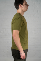 Военная футболка ХБ (хлопок) гипоаллергенная Олива (530) , L - изображение 3