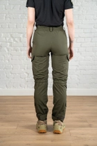 Женские военные брюки со вставными наколенниками рип-стоп Олива (675) , S - изображение 3
