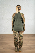 Військова жіноча форма убакс та штани з кишенями ріп-стоп CoolMax standart Мультикам Олива (622) , L - зображення 2