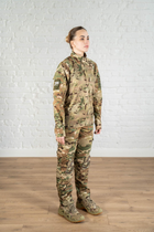 Тактическая женская форма убакс и штаны с наколенниками рип-стоп CoolMax standart Мультикам (632) , 2XL - изображение 4