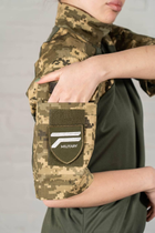 Женская военная форма убакс короткий рукав и штаны с карманами рип-стоп CoolMax standart Пиксель Олива (631) , XL - изображение 7