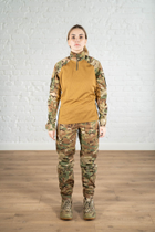 Армейская женская форма убакс и штаны с карманами CoolMax рип-стоп standart Мультикам Койот (621) , 2XL - изображение 1