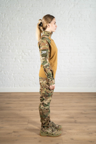 Армейская женская форма убакс и штаны с карманами CoolMax рип-стоп standart Мультикам Койот (621) , 2XL - изображение 3