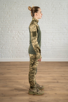 Жіноча військова форма убакс та штани з наколінниками CoolMax ріп-стоп standart Піксель Олива (637) , 3XL - зображення 3