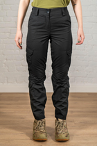 Жіночі військові штани ріп-стоп з кишенями літні tactical Чорні (669) , 2XL - зображення 1