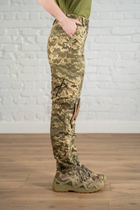 Женские тактические брюки со вставными наколенниками рип-стоп Пиксель Койот (673) , L - изображение 4