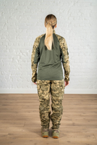 Женская военная форма убакс и штаны с карманами CoolMax рип-стоп standart Пиксель Олива (625) , 2XL - изображение 2