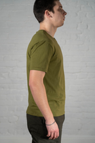 Военная футболка ХБ (хлопок) гипоаллергенная Олива (530) , 2XL - изображение 3