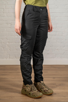 Жіночі військові штани ріп-стоп з кишенями літні tactical Чорні (669) , S - зображення 10