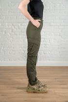 Женские военные брюки со вставными наколенниками рип-стоп Олива (675) , M - изображение 10