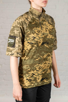 Женская тактическая форма убакс короткий рукав и штаны с карманами рип-стоп CoolMax standart Пиксель (629) , M - изображение 7