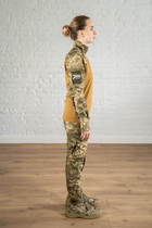 Жіноча армійська форма убакс та штани з наколінниками ріп-стоп CoolMax standart Піксель Койот (636) , 3XL - зображення 3