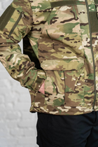 Куртка тактическая Горка с капюшоном рип-стоп tactical Мультикам (607) , S - изображение 5