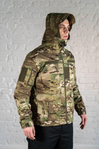 Куртка тактическая Горка с капюшоном рип-стоп tactical Мультикам (607) , S - изображение 8