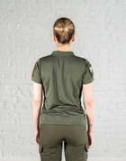 Жіноча форма тактична поло та штани ріп-стоп CoolMax standart Олива (641) , M - зображення 10