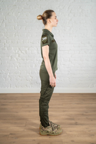 Жіноча форма тактична поло та штани ріп-стоп CoolMax standart Олива (641) , XL - зображення 3