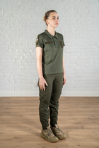 Жіноча форма тактична поло та штани ріп-стоп CoolMax standart Олива (641) , XL - зображення 4