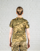 Жіноча форма армійська поло та штани ріп-стоп CoolMax standart Піксель (639) , L - зображення 5