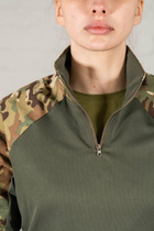 Военная женская форма убакс короткий рукав и штаны с карманами CoolMax рип-стоп standart Мультикам Олива (628) , L - изображение 5