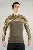 Военный убакс с длинным рукавом CoolMax tactical Пиксель Олива (604) , XL - изображение 1