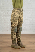 Жіночі армійські штани зі вставними наколінниками ріп-стоп Піксель Олива (674) , S - зображення 7