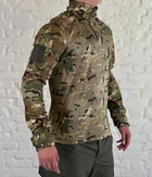 Убакс армейский с длинным рукавом рип-стоп CoolMax tactical Мультикам (503) , 3XL - изображение 2