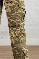 Женские тактические брюки со вставными наколенниками рип-стоп Пиксель Койот (673) , S - изображение 9