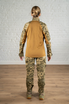 Женская армейская форма убокс и штаны с наколенниками рип-стоп CoolMax standart Пиксель Койот (636) , M - изображение 2