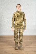 Жіноча тактична форма убакс та штани з кишенями CoolMax ріп-стоп standart Піксель (623) , XL - зображення 1
