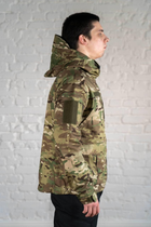 Куртка тактическая Горка с капюшоном рип-стоп tactical Мультикам (607) , 3XL - изображение 3