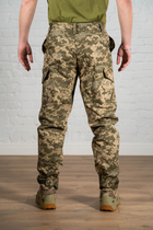 Військові штани саржа дихаючі з 4 кишенями standart Піксель (549) , XL - зображення 3