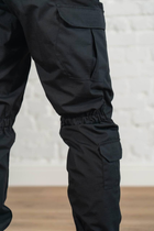 Тактические штаны рип-стоп износостойкие tactical летние Черные (545), 2XL - изображение 4
