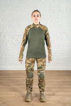 Військова жіноча форма убакс та штани з наколінниками ріп-стоп CoolMax standart Мультикам Олива (634) , 3XL - зображення 1