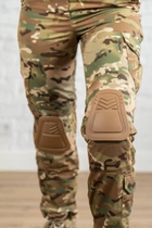 Армійська жіноча форма убакс та штани з наколінниками CoolMax ріп-стоп standart Мультикам Койот (633) , S - зображення 10