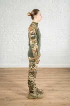 Военная женская форма убакс и штаны с наколенниками рип-стоп CoolMax standart Мультикам Олива (634) , L - изображение 3