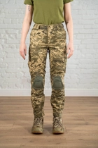 Жіноча тактична форма убакс та штани з наколінниками CoolMax ріп-стоп standart Піксель (635) , 3XL - зображення 9
