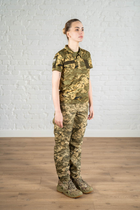 Женская форма армейская поло и брюки рип-стоп CoolMax standart Пиксель (639) , 2XL - изображение 4