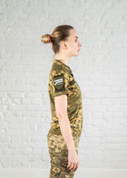 Женская форма армейская поло и брюки рип-стоп CoolMax standart Пиксель (639) , 2XL - изображение 6