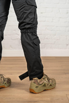 Військова жіноча форма поло та штани CoolMax ріп-стоп standart Чорна (640) , M - зображення 9