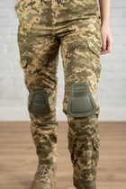 Женская военная форма убакс и штаны с наколенниками CoolMax рип-стоп standart Пиксель Олива (637) , S - изображение 5