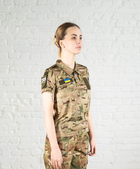 Женская форма военная поло и брюки CoolMax рип-стоп standart Мультикам (638) , S - изображение 10