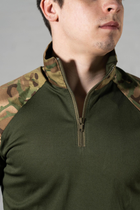 Армейский убакс с коротким рукавом рип-стоп CoolMax Мультикам Хаки (519) , L - изображение 6
