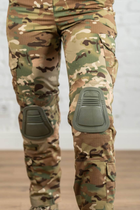 Військова жіноча форма убакс та штани з наколінниками ріп-стоп CoolMax standart Мультикам Олива (634) , XL - зображення 9