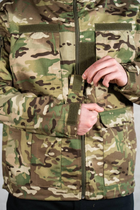 Куртка тактическая Горка с капюшоном рип-стоп tactical Мультикам (607) , XL - изображение 6