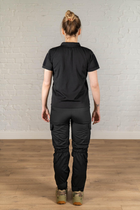 Військова жіноча форма поло та штани CoolMax ріп-стоп standart Чорна (640) , L - зображення 2