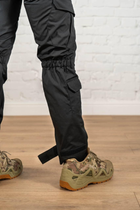 Військова жіноча форма поло та штани CoolMax ріп-стоп standart Чорна (640) , L - зображення 9