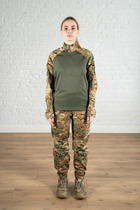 Військова жіноча форма убакс та штани з кишенями ріп-стоп CoolMax standart Мультикам Олива (622) , S - зображення 1