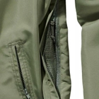 Тактична куртка анорак Brandit Summer Windbreaker, водонепроникна літня вітровка, олива 4XL - зображення 7