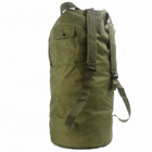 Баул військовий тактичний сумка-рюкзак армії США оливковий 100 л - зображення 1