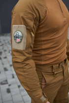 Тактична сорочка Ubacs (Убакс) MILITARY койот ріпстоп CoolPass 46 - зображення 7
